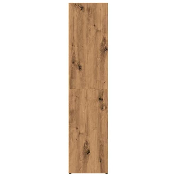 vidaXL bogskab 66x30x130 cm konstrueret træ kunsteg