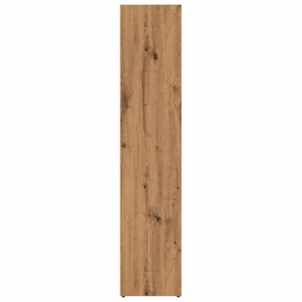 vidaXL Bokhylle artisan eik 36x30x143 cm konstruert tre