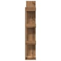 Miniatyrbilde 6 av 11: vidaXL Bokhylle artisan eik 86x25,5x140 cm konstruert tre