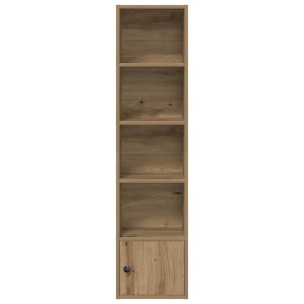 vidaXL Bokhylla artisan ek 31x24x127 cm konstruerat trä