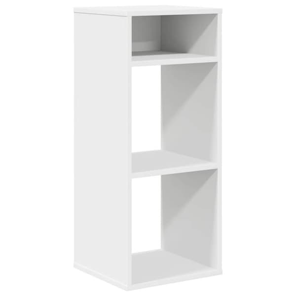 vidaXL bogreol 34x31x80 cm konstrueret træ hvid