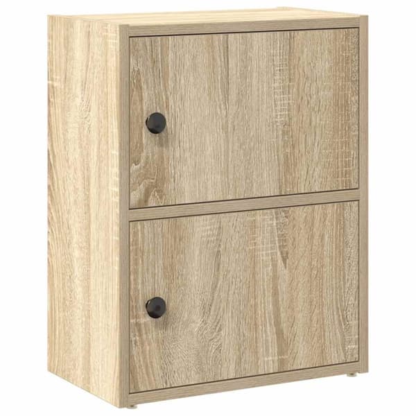 vidaXL Kirjahylly Sonoma Oak 40x24x52 cm Engineered Wood