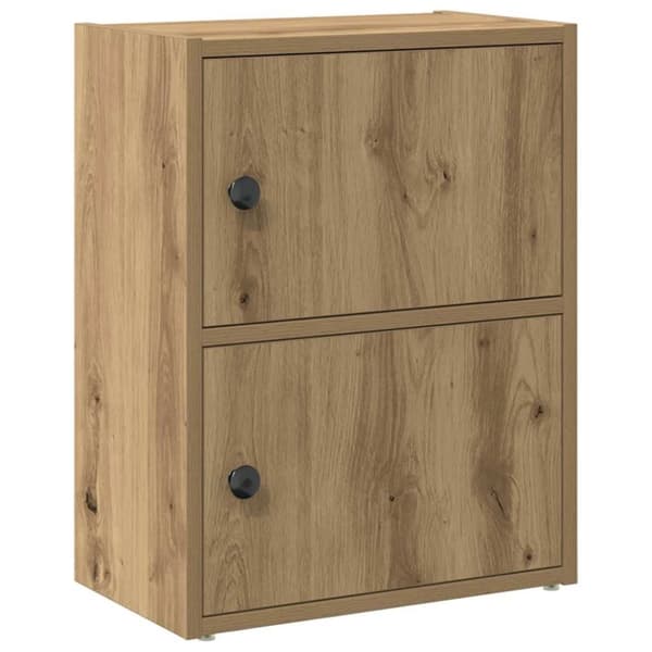 vidaXL Bokhylla artisan ek 40x24x52 cm konstruerat trä