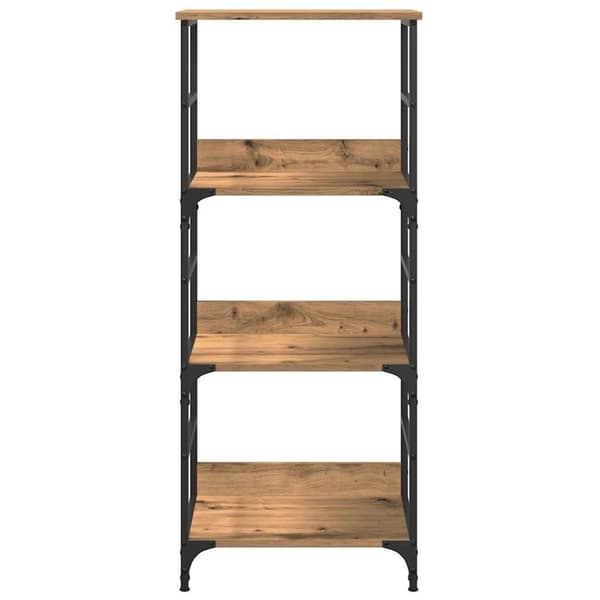 vidaXL Bokhylle artisan eik 50x33x117,5 cm konstruert tre