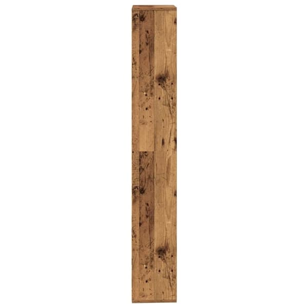 vidaXL Bokhylle gammelt tre 157x24x160 cm konstruert tre