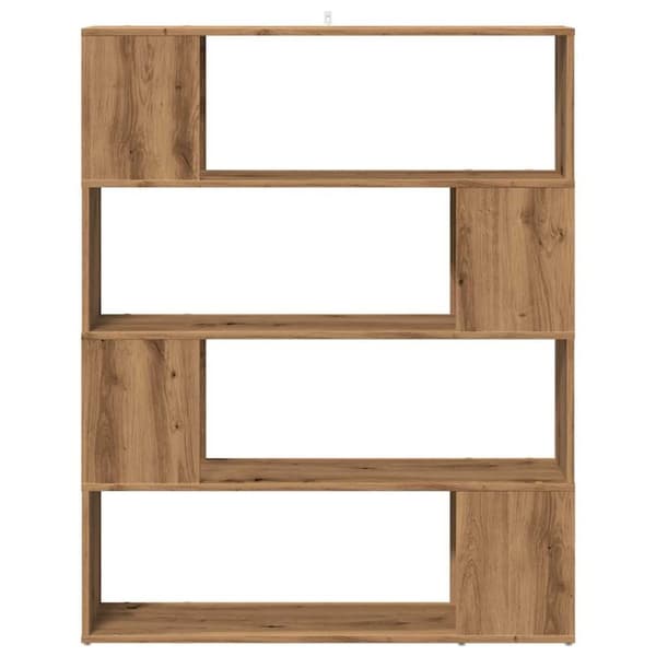 vidaXL bogreol/rumdeler 100x24x124,5 cm kunsteg