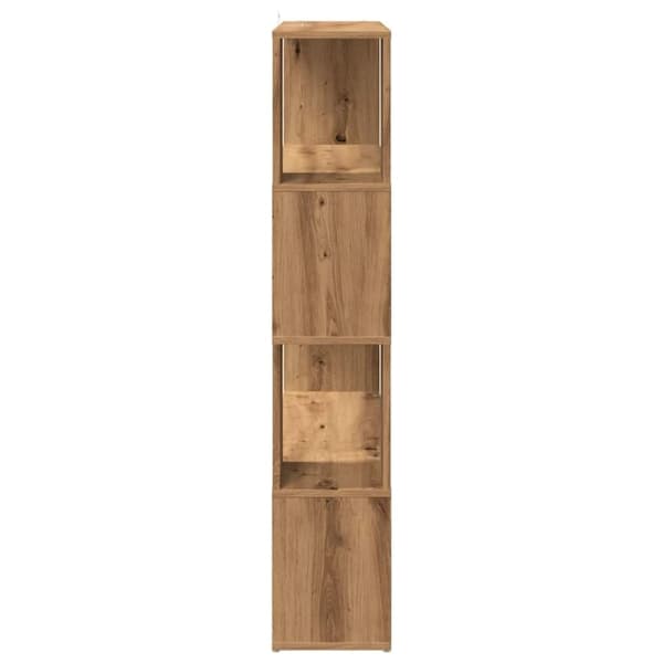vidaXL bogreol/rumdeler 100x24x124,5 cm kunsteg