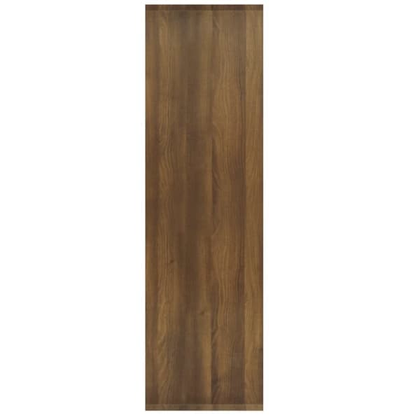 Bokhylla/Rumsavdelare sonoma-ek 80x30x103 cm konstruerat trä