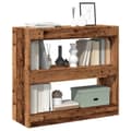 Miniatyrbild 1 av 2: Bokhylla/Rumsavdelare gammalt trä 80x30x72 cm