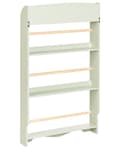 Miniatyrbilde 5 av 8: Veggbokhylle Lysegrønn 3-lags Furu Tre MDF Barnerom Moderne Design
