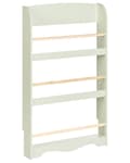 Miniatyrbilde 1 av 8: Veggbokhylle Lysegrønn 3-lags Furu Tre MDF Barnerom Moderne Design