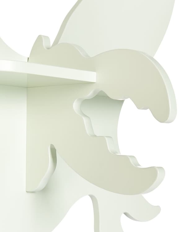 Væghylde lysegrøn MDF dinosaur form lysegrøn opbevaring moderne stil børneværelse