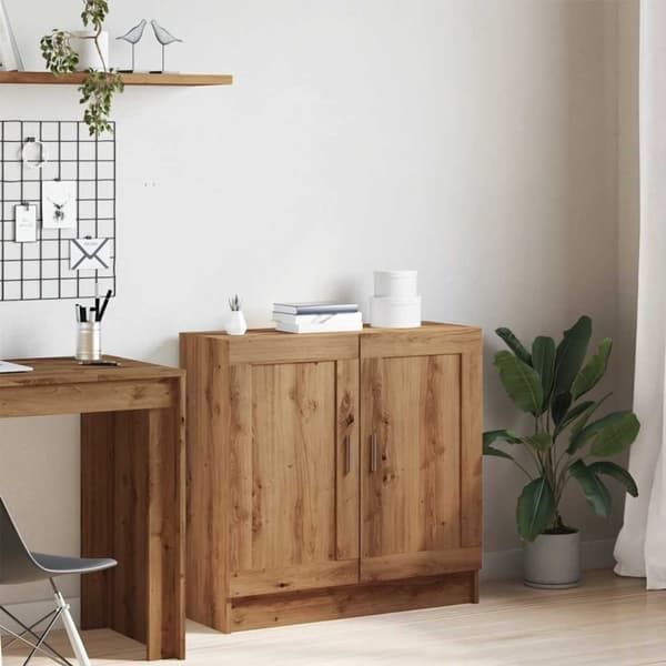 vidaXL Kirjahylly artesaani tammi 82,5x30,5x80 cm tekninen puu