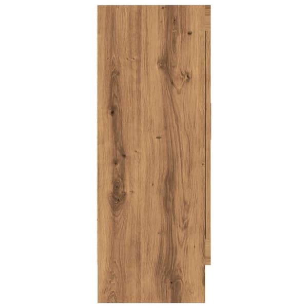 vidaXL Kirjahylly artesaani tammi 82,5x30,5x80 cm tekninen puu