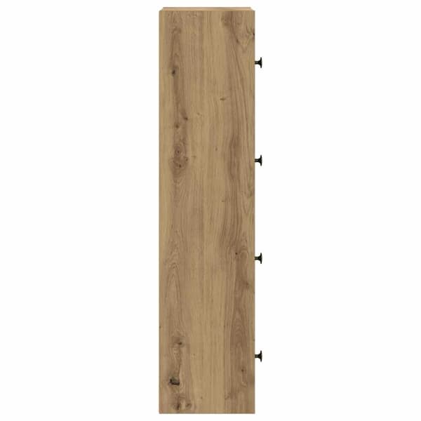 vidaXL bogreol 40x24x102 cm konstrueret træ kunsteg