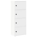 Miniatyrbilde 3 av 11: vidaXL Bokhylle hvit 40x24x102 cm konstruert tre