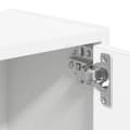 Miniatyrbilde 10 av 11: vidaXL Bokhylle hvit 40x24x102 cm konstruert tre