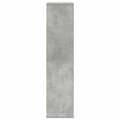 Miniatyrbilde 6 av 11: vidaXL Bokhylle betonggrå 89x24x101,5 cm konstruert tre