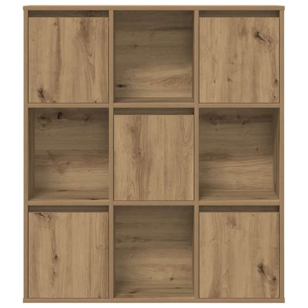 vidaXL Kirjahylly artesaani tammi 89x24x101,5 cm tekninen puu