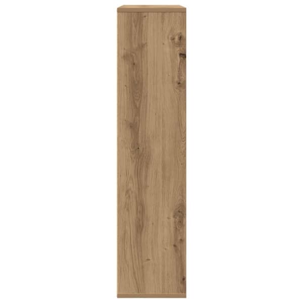 vidaXL Kirjahylly artesaani tammi 89x24x101,5 cm tekninen puu