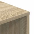 Miniatyrbilde 8 av 10: vidaXL Bokhylle sonoma eik 34x31x112 cm konstruert tre