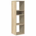 Miniatyrbilde 1 av 10: vidaXL Bokhylle sonoma eik 34x31x112 cm konstruert tre