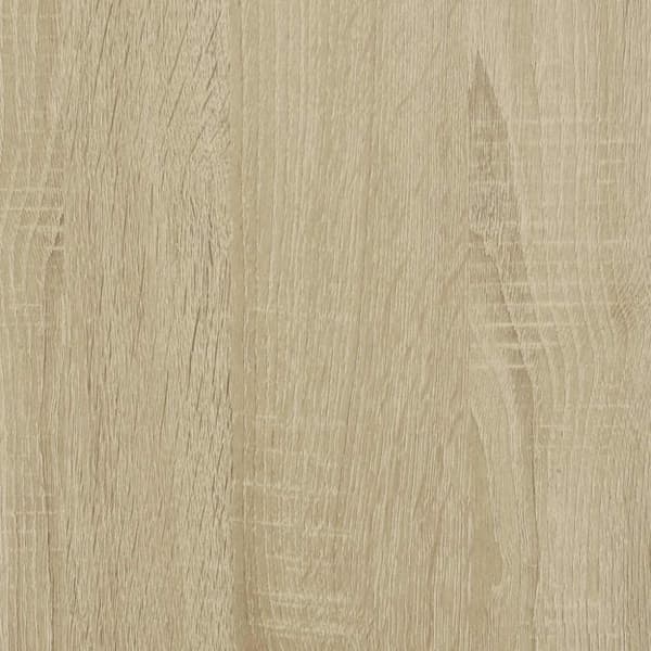 vidaXL Bokhylle sonoma eik 60x35x139 cm konstruert tre