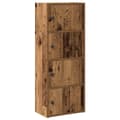Pikkukuva 3 / 11: vidaXL Kirjahylly vanha puu 40x24x102 cm tekninen puu
