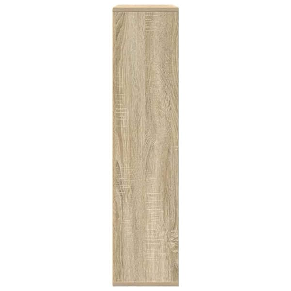 vidaXL bogreol 89x24x101,5 cm konstrueret træ sonoma-eg