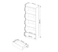 Miniatyrbillede 3 af 6: REGALE R60 1SZ 4P CLP HVID