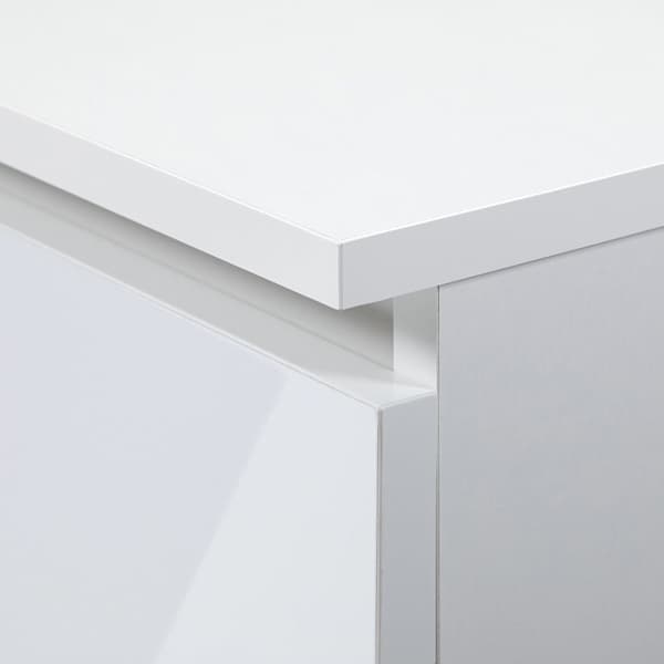REGALE R 60 cm CLP 1 SKUFFE 4 HYLDER HVID / HVID HØJ GLANS