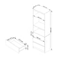 Miniatyrbillede 3 af 6: REGALE R60 3SZ 2P CLP VENGE / HVID
