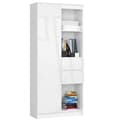 Miniatyrbillede 1 af 5: KONTORREOL R 80 cm CLP R15 HVID / HVID GLANS