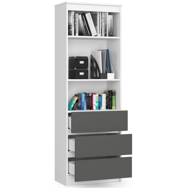 REGALE R60 3SZ 2P CLP HVID / GRÅ