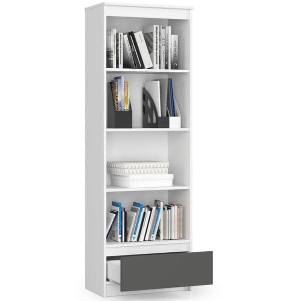 REGALE R60 1SZ 4P CLP HVID / GRÅ