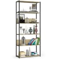 Miniatyrbild 1 av 5: Loft hylla i metall 80 cm - svart-ek artisan - 6 hyllor