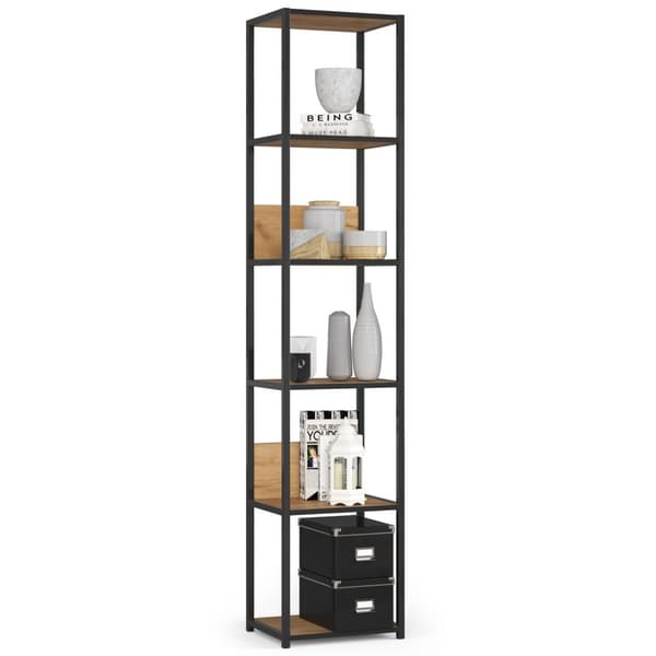 METALLINEN LOFT-HYLLY 400 MUSTA/KÄSITYÖ