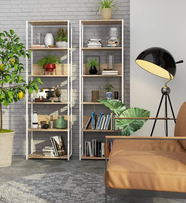 METALLIHYLLY LOFT 600 VALKOINEN/SONOMA TAMMI