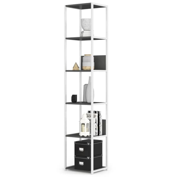 METALISK REGALE LOFT 400 HVID/GRÅ