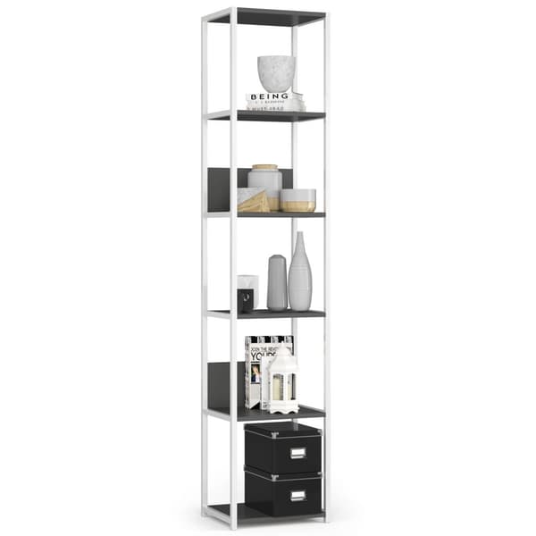 METALISK REGALE LOFT 400 HVID/GRÅ