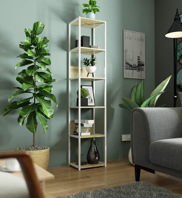 METAL REOL LOFT 400 HVID/DÆMPET ARTISAN