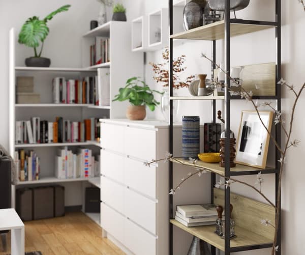 REGALET INDUSTRIELL 700 SVART/DUBB ARTISAN
