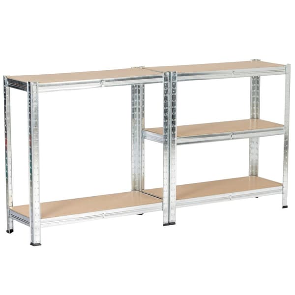 METALSK REGALE 70x30x154 SØLV