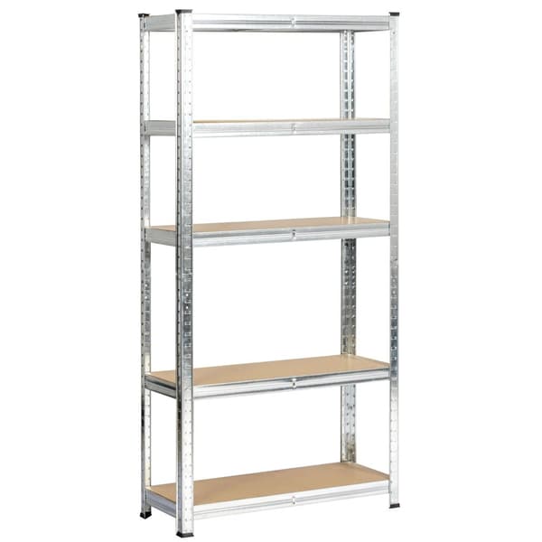 2x REGALE METALSK 70x30x154 SØLV