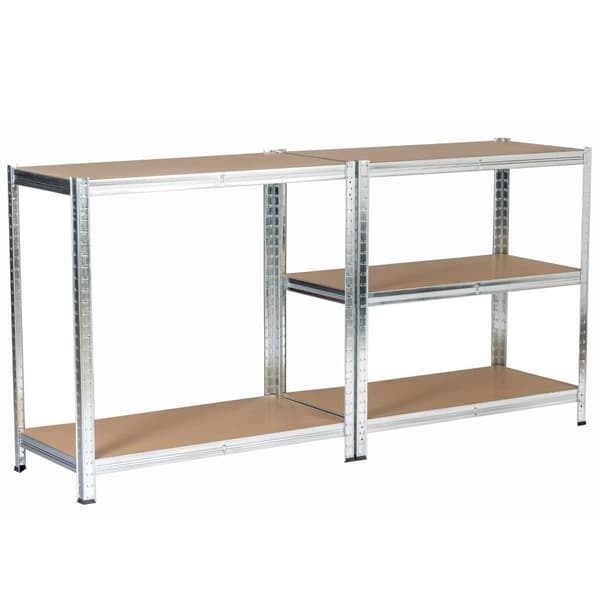 2x REGALE METAL 80x40x180 SØLV