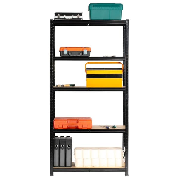 2x REGALE METAL 80x40x180 SORT