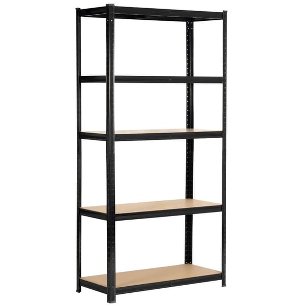 2x REGALE METAL 80x40x180 SORT