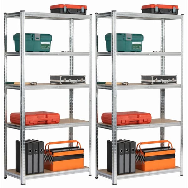 2x REGALE METAL 90x40x180 SØLV