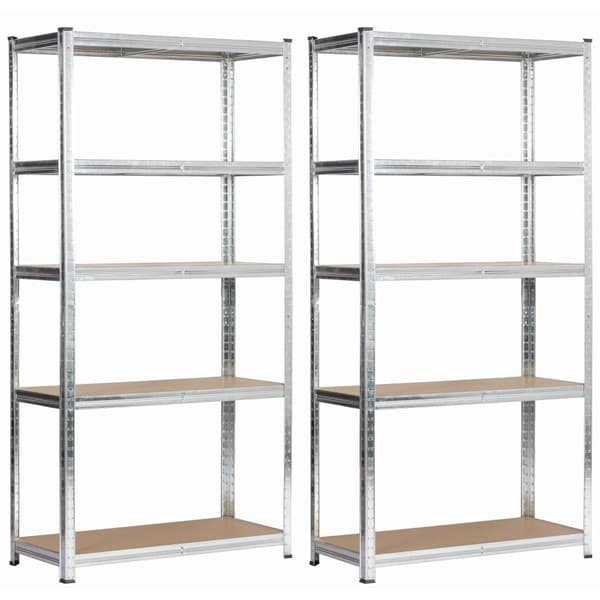 2x REGALE METAL 90x40x180 SØLV