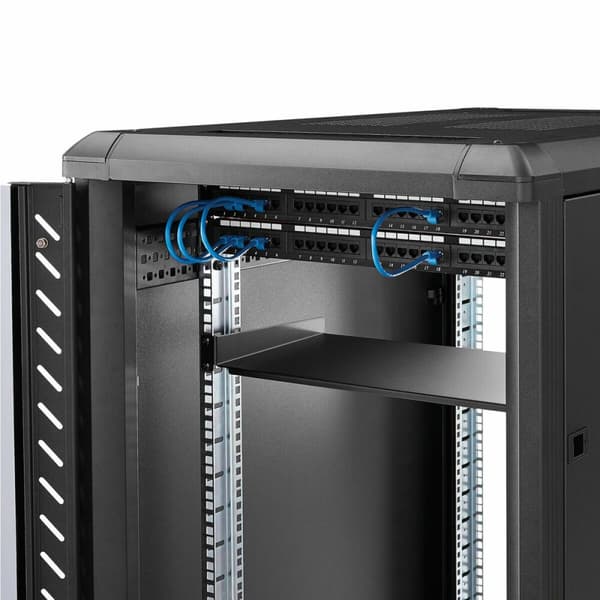 Fast bakke til rack kabinet Startech CABSHELF1U10